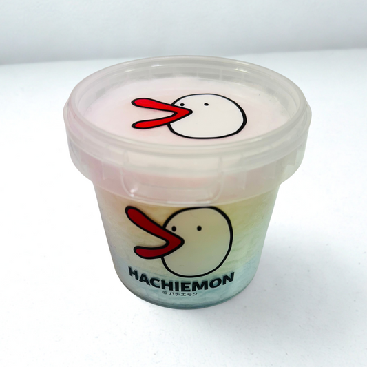 【ライセンス公式商品】ハチエモン　レインボーバケツわたあめ６個セット